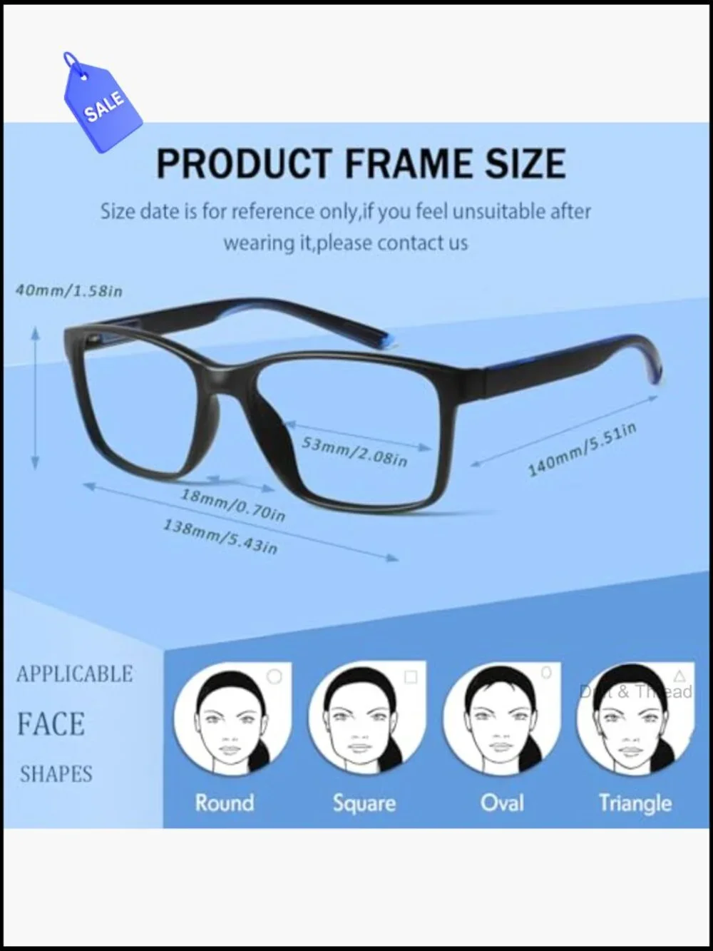 4 Pack Progressive Multifocus Reading Glasses Blue Light Blocking Spring Hinge